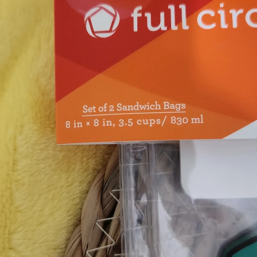 REUSABLE SANDWICH AND SNACK BAGS. - Picture 5 of 9